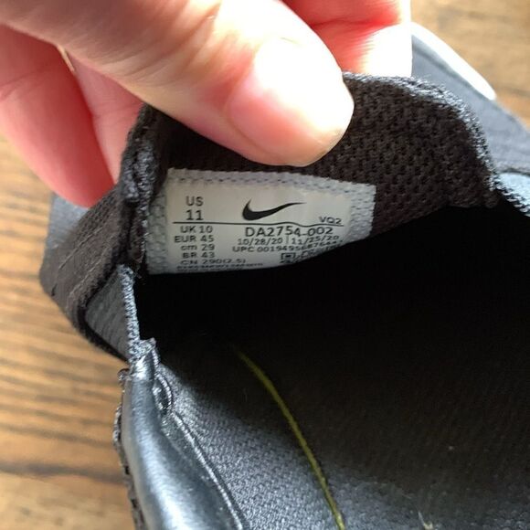 Nike Court Legacy black slip men’s size 11 shoes - Picture 9 of 9